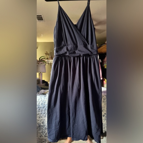Casual Navy Blue Women's Dress - Picture 1 of 5
